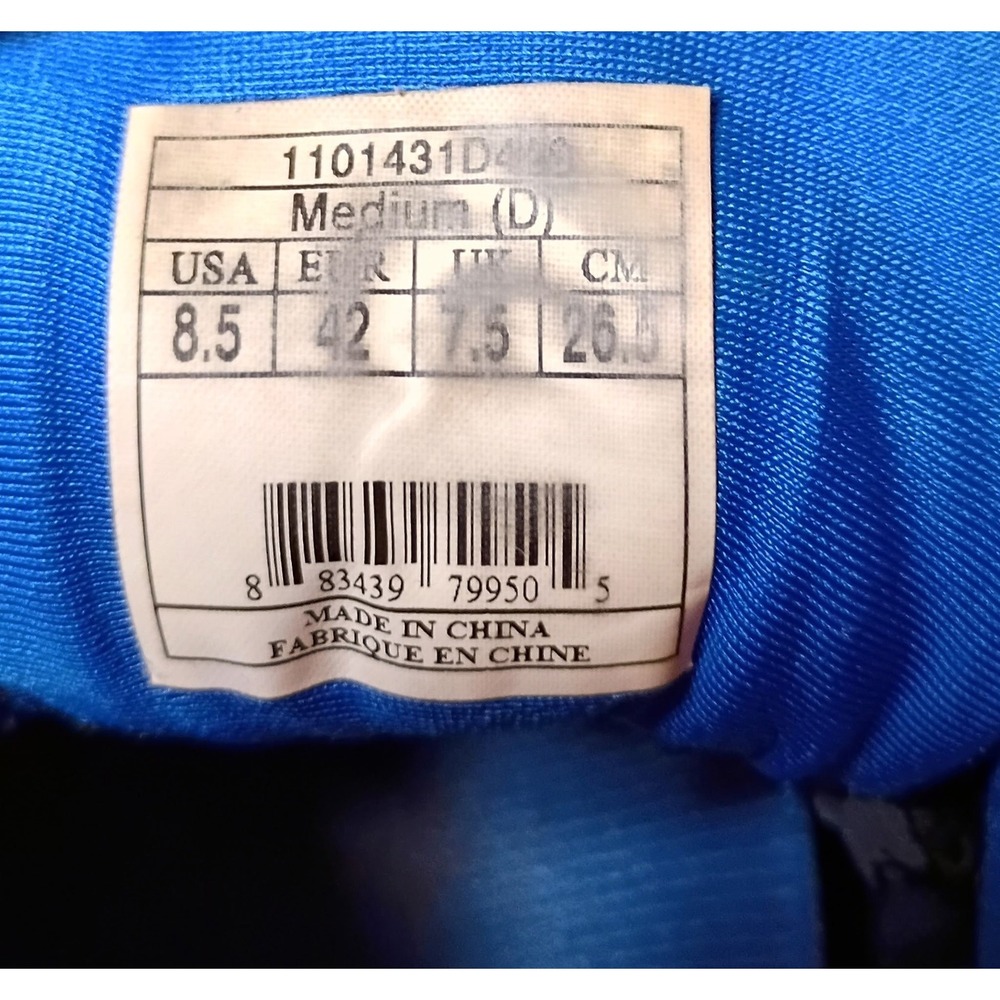 Brooks Glycerin 11 Mens 8.5 D Running Shoes Blue Black Silver 1101431D428 Y2K - Picture 3 of 11